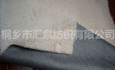 緯編麂皮絨復合毛皮
